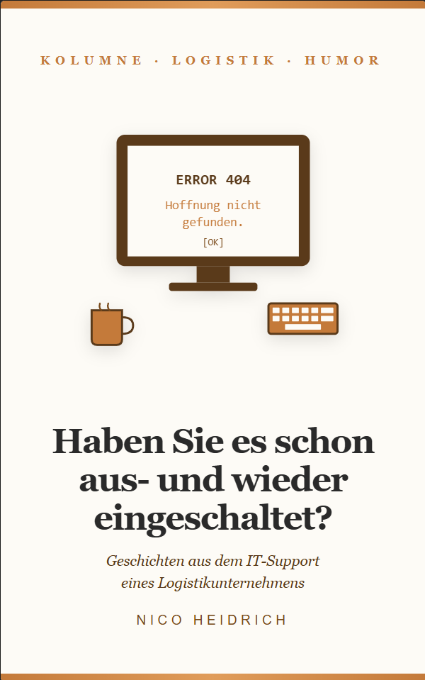 Buchcover – Haben Sie es schon aus- und wiedereingeschaltet?